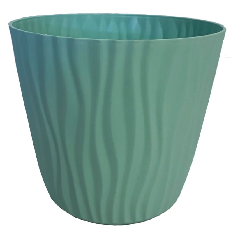 REMBRE - Macetero autorregante reciclado de Plástico 23x20 Verde