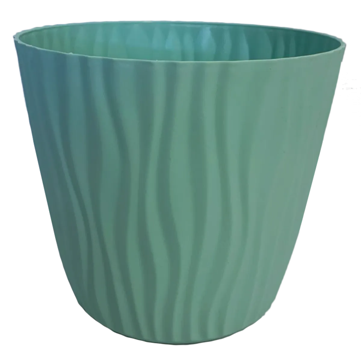 REMBRE - Macetero autorregante reciclado de Plástico 21x18.5 cm Verde