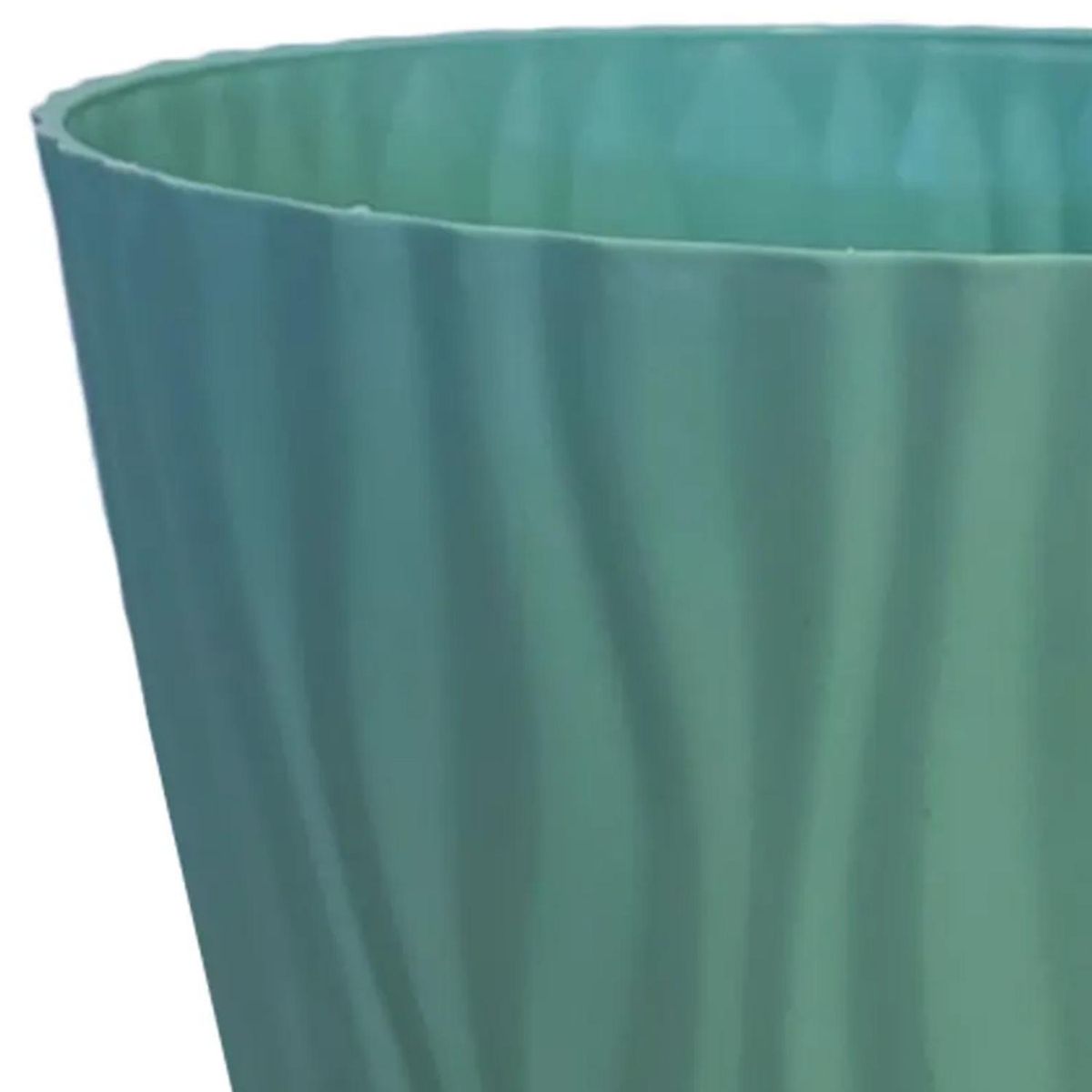 REMBRE - Macetero autorregante reciclado de Plástico 21x18.5 cm Verde