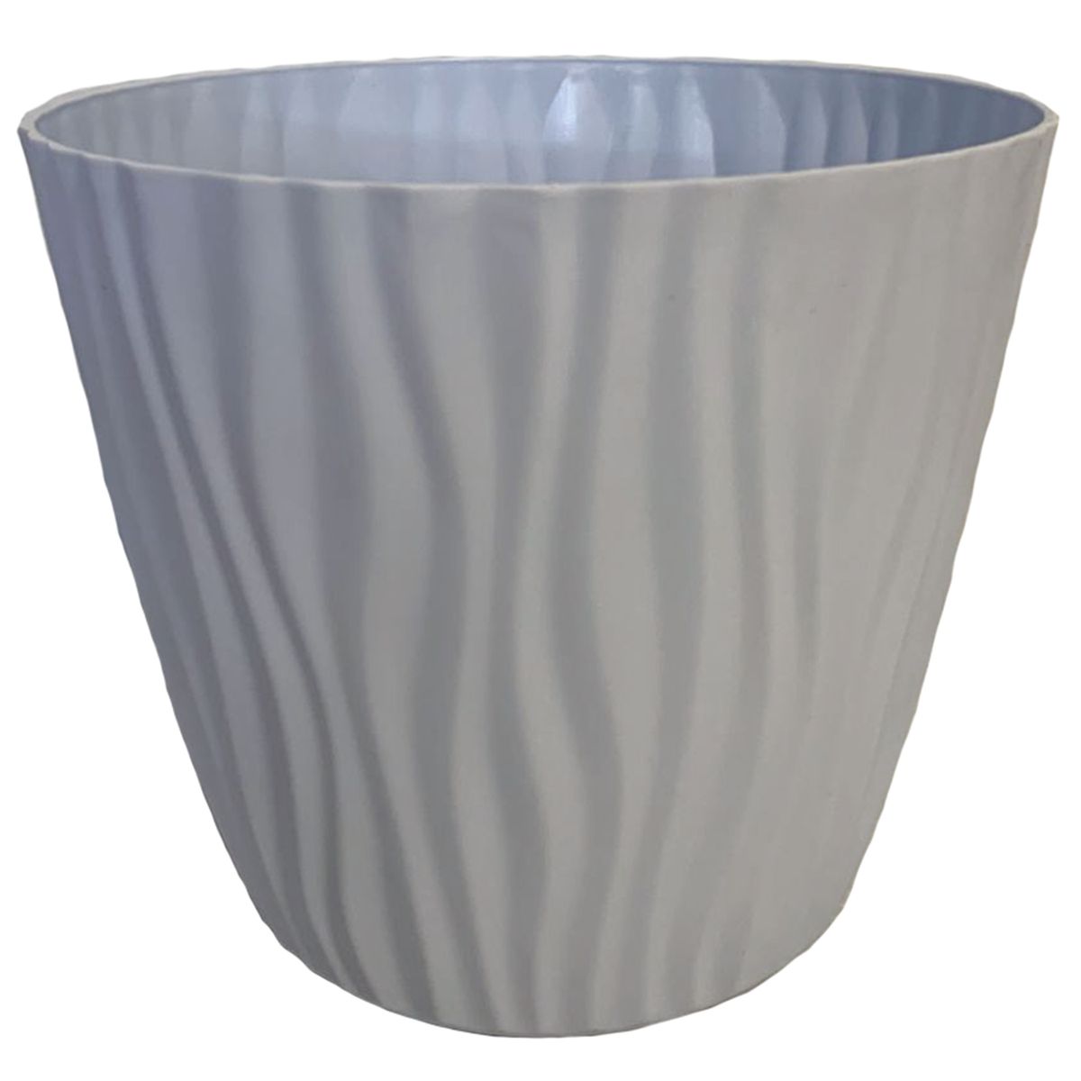 REMBRE - Macetero autorregante reciclado de Plástico 23x20 cm Marfil