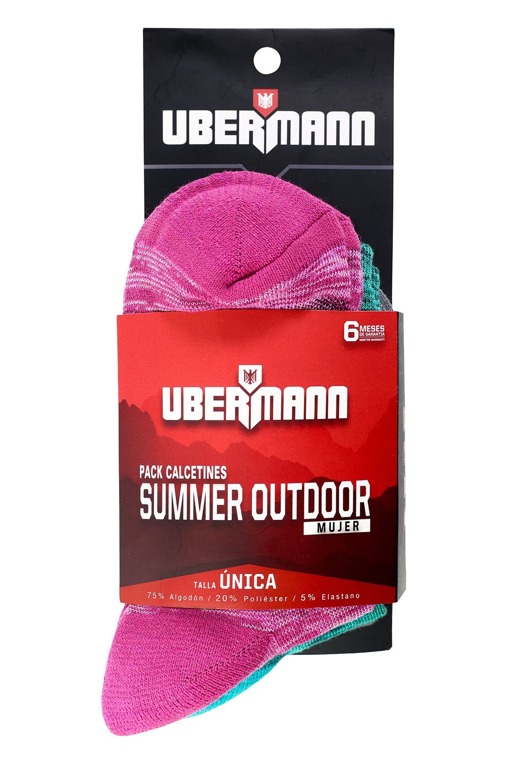 UBERMANN - Pack 3 Calcetines Summer mujer
