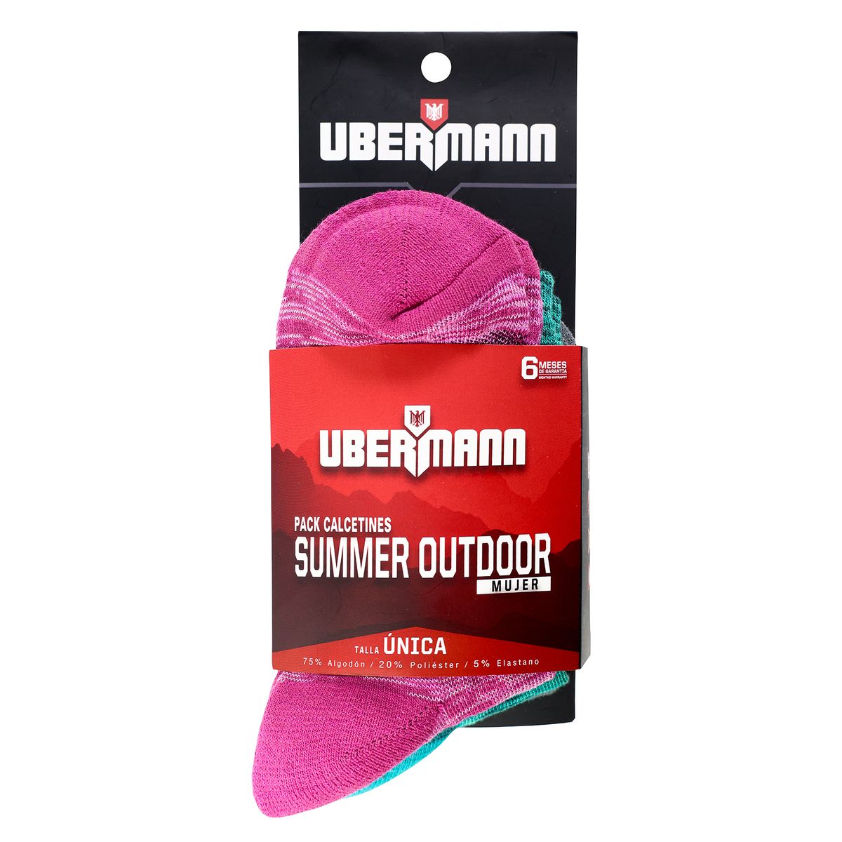UBERMANN - Pack 3 Calcetines Summer mujer