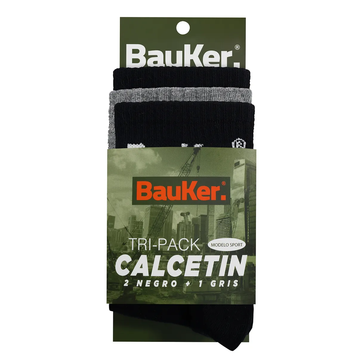 BAUKER - Pack 3 Calcetas Sport