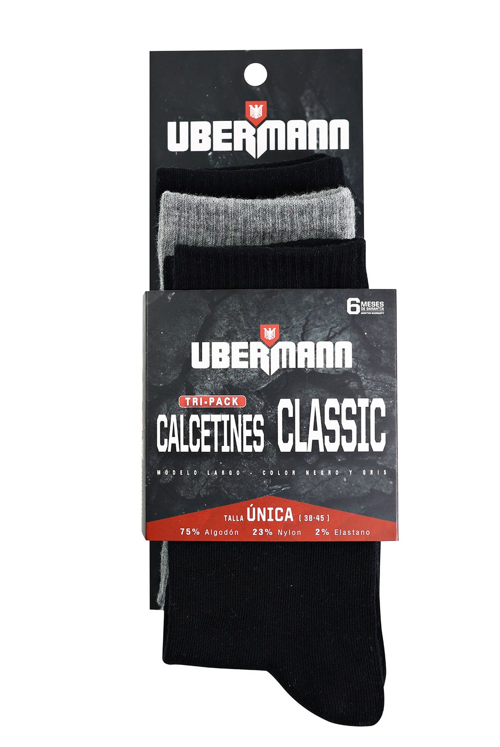 BAUKER - Pack 3 Calcetas Classic