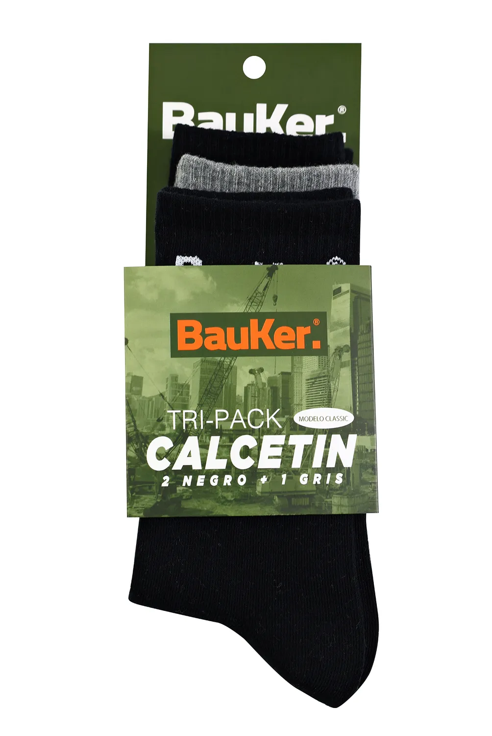 BAUKER - Pack 3 Calcetas Classic