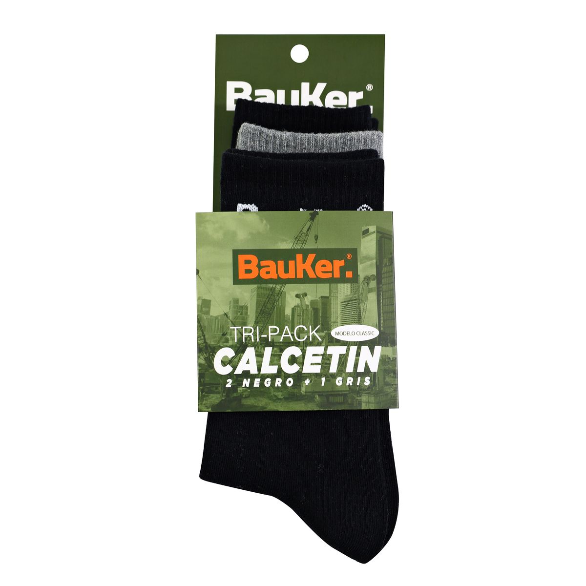 BAUKER - Pack 3 Calcetas Classic
