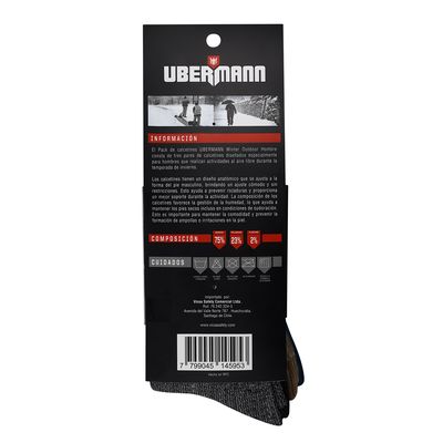 Imagen 2 del producto Pack 3 Calcetines Winter hombre