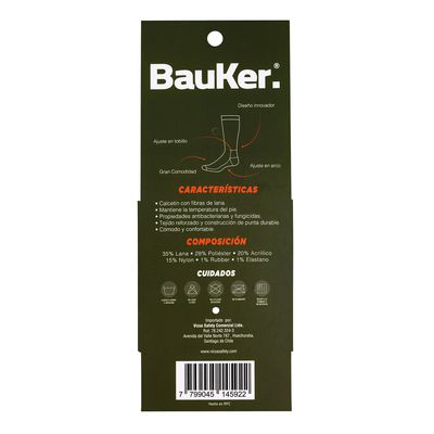 Imagen 2 del producto Calcetin cobre 35% lana mujer