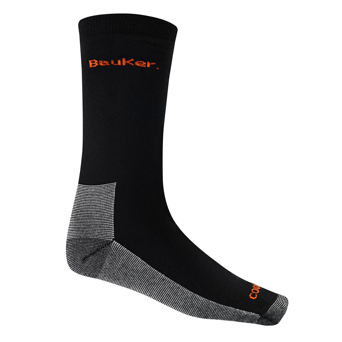 BAUKER - Calcetin con cobre negro