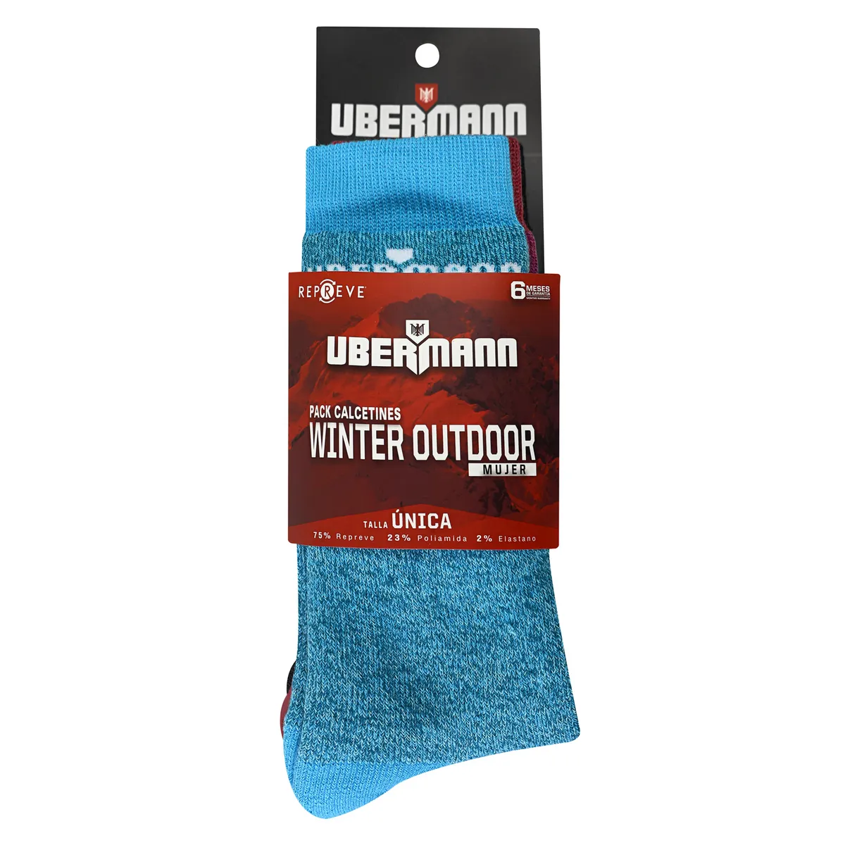 UBERMANN - Pack 3 Calcetines Winter mujer