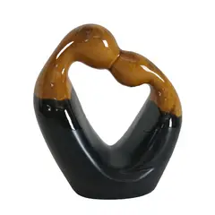 CERAMICA ESPEJO - Figura decorativa romance 20cm, colección human