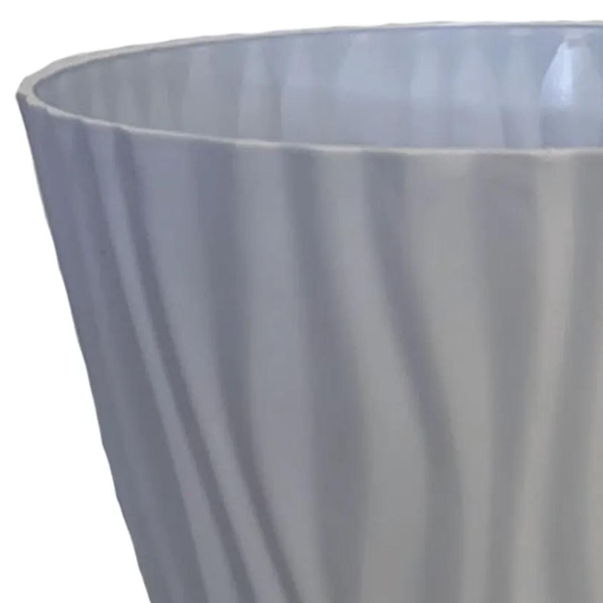 REMBRE - Macetero autorregante reciclado de Plástico 21x20 cm Marfil