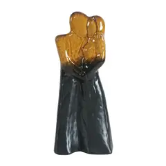 CERAMICA ESPEJO - Figura decorativa pareja 33cm, colección human