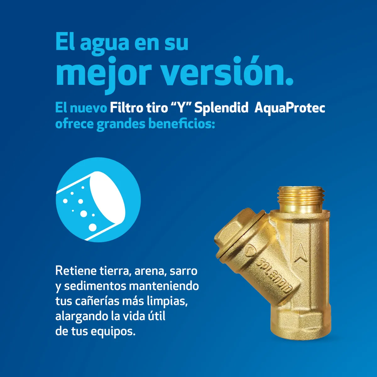 SPLENDID - Filtro Y 1/2" HE/HI