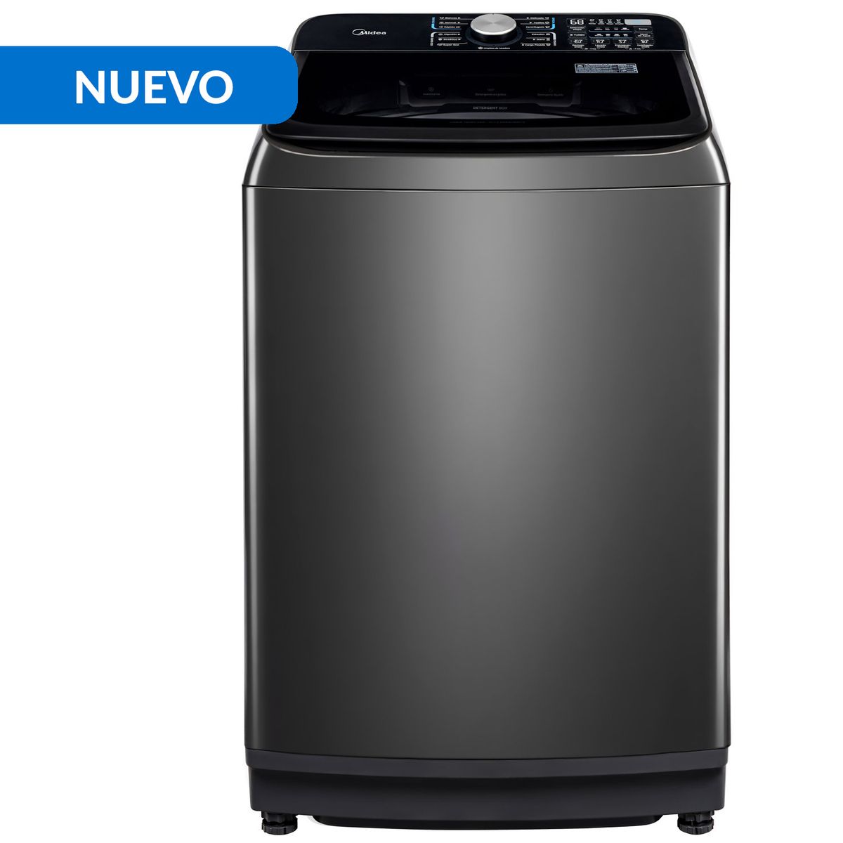 MIDEA - Lavadora Carga Superior 16 Titanium MA512W160/T-CL