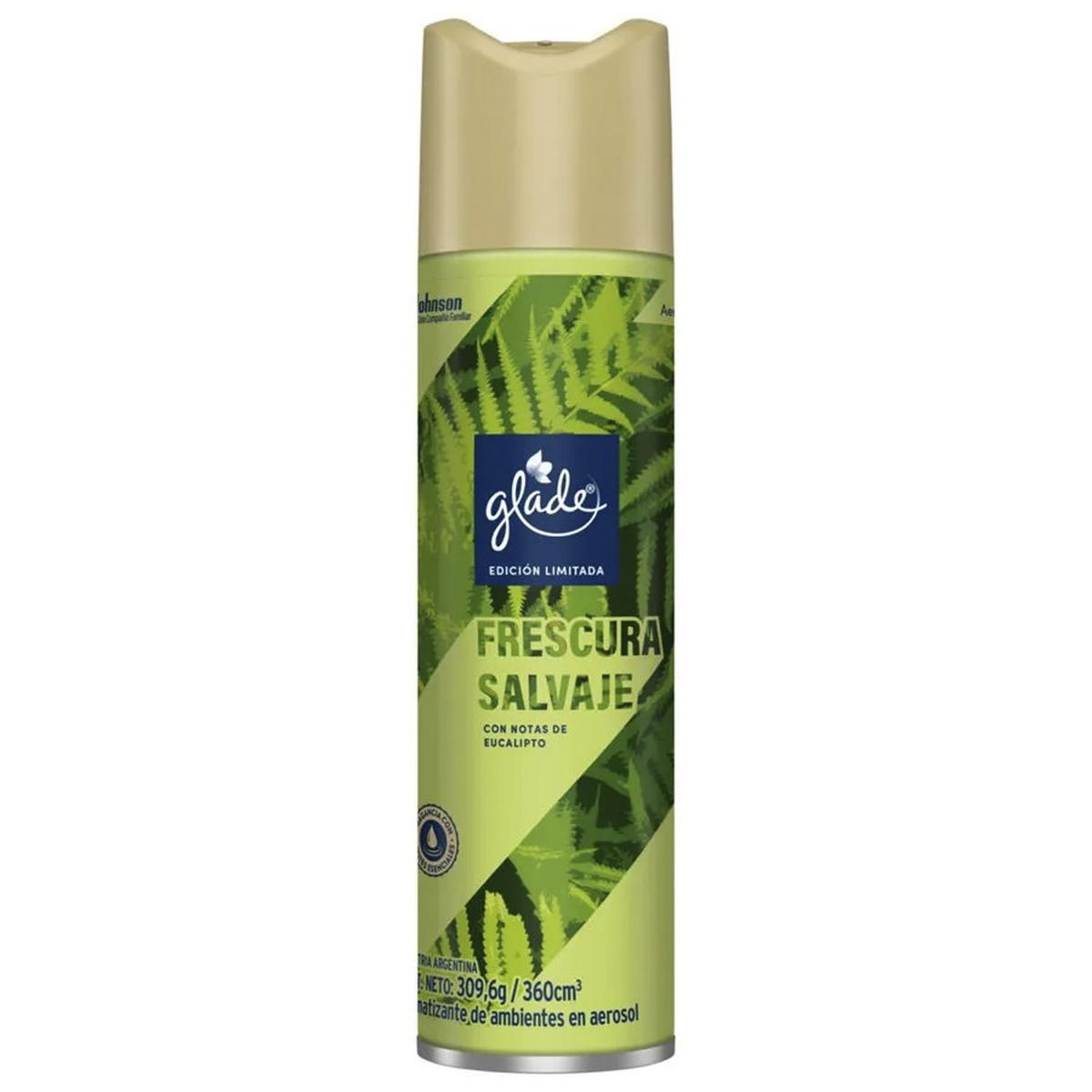 GLADE - Aromatizante en aerosol Frescura 0.36 l