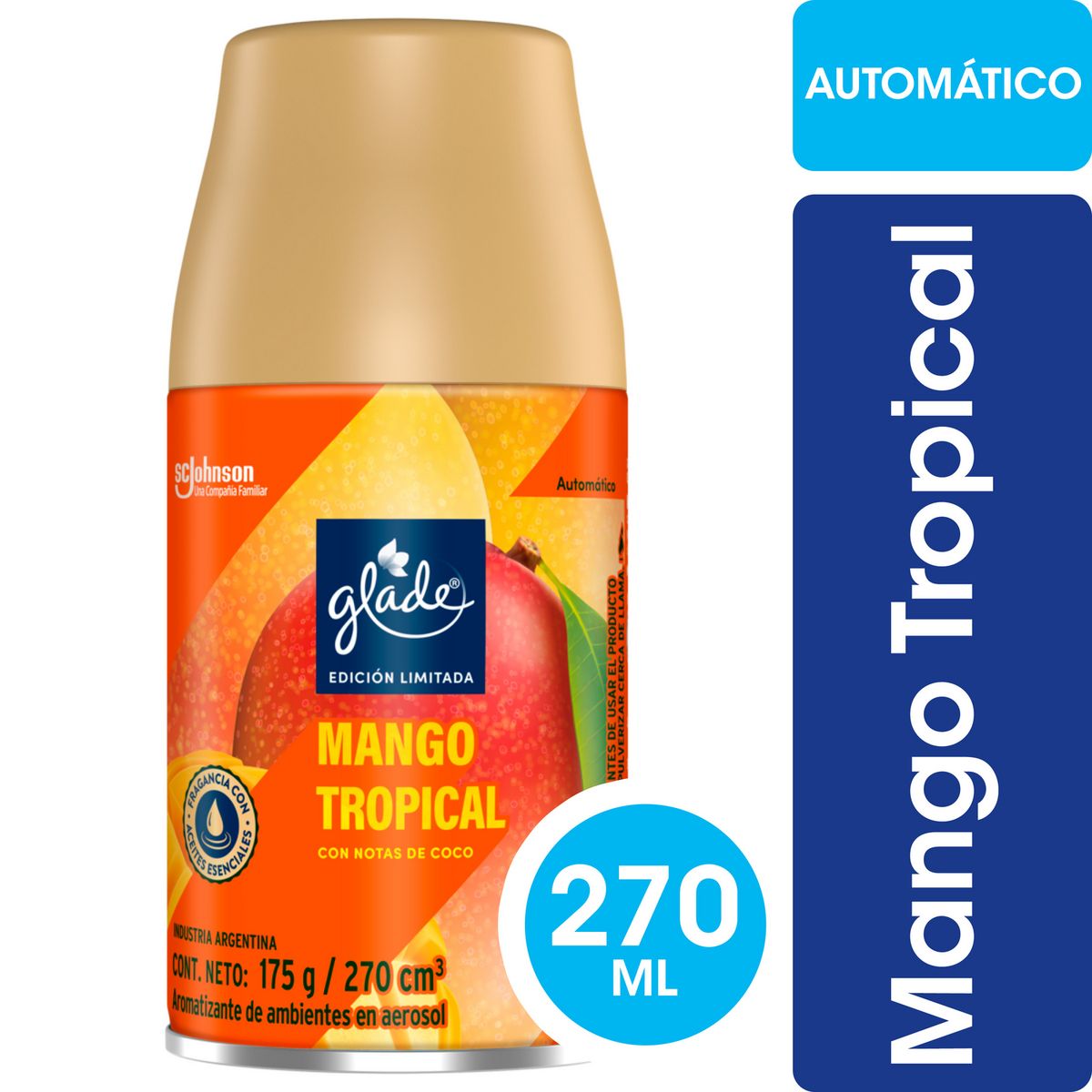 GLADE - Recarga aromatizante Mango 0.175 kg