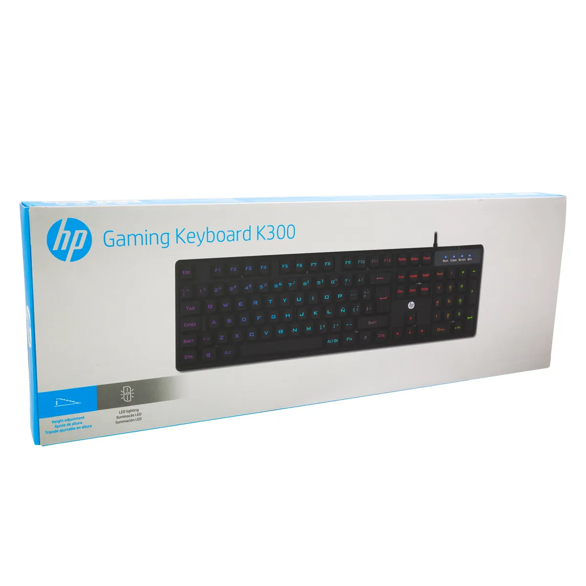 HP - Teclado membrana español K300