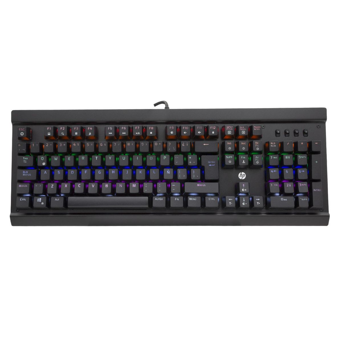 HP - Teclado mecánico RGB GK500