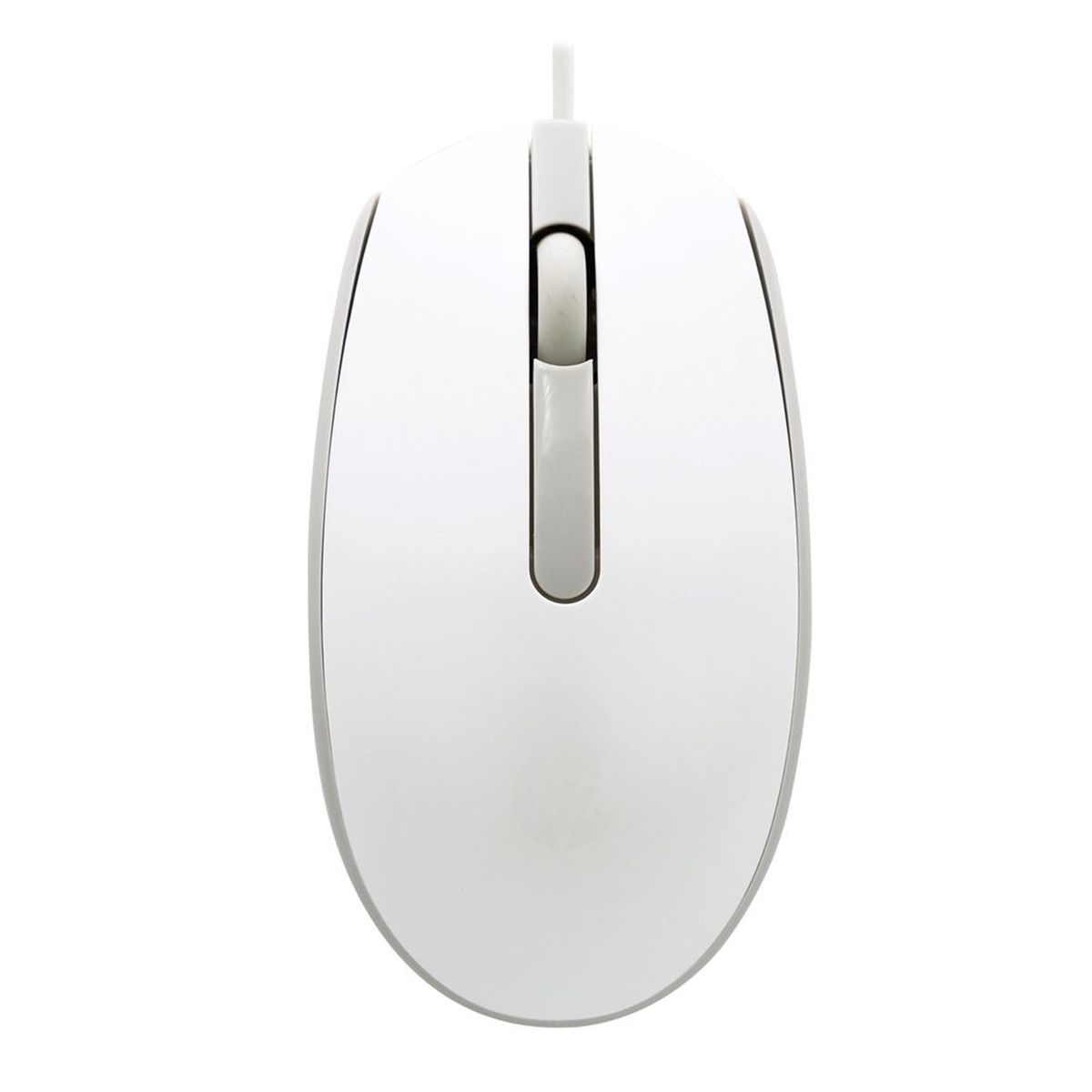 HP - Mouse alámbrico blanco M10