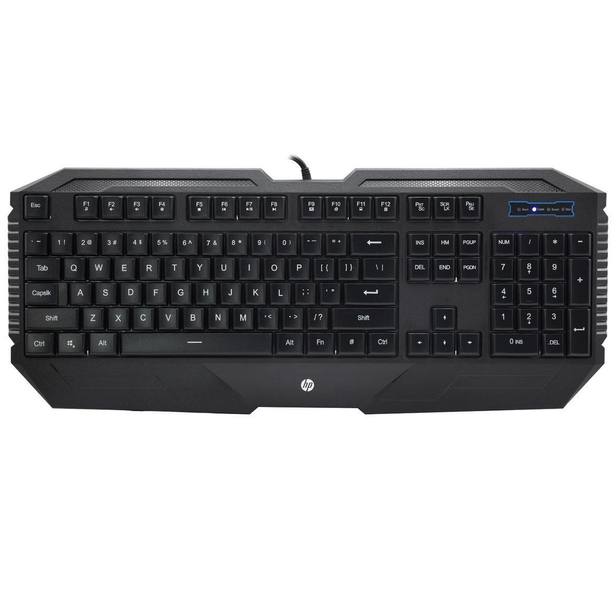 HP - Teclado gamer inglés K130