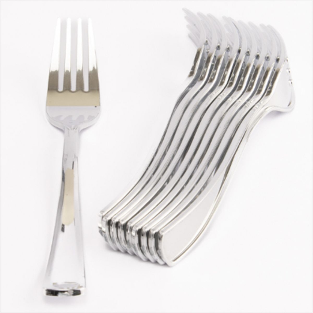 CARNAVAL - Set 10 tenedores plateados