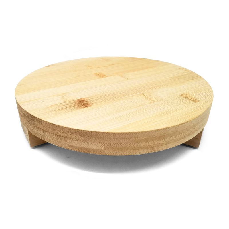 PK HOME - Mesa Bambú Redonda 25x25 cm Natural