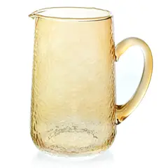 JUST HOME COLLECTION - Jarra de Vidrio 0.6 l Martillado Transparente
