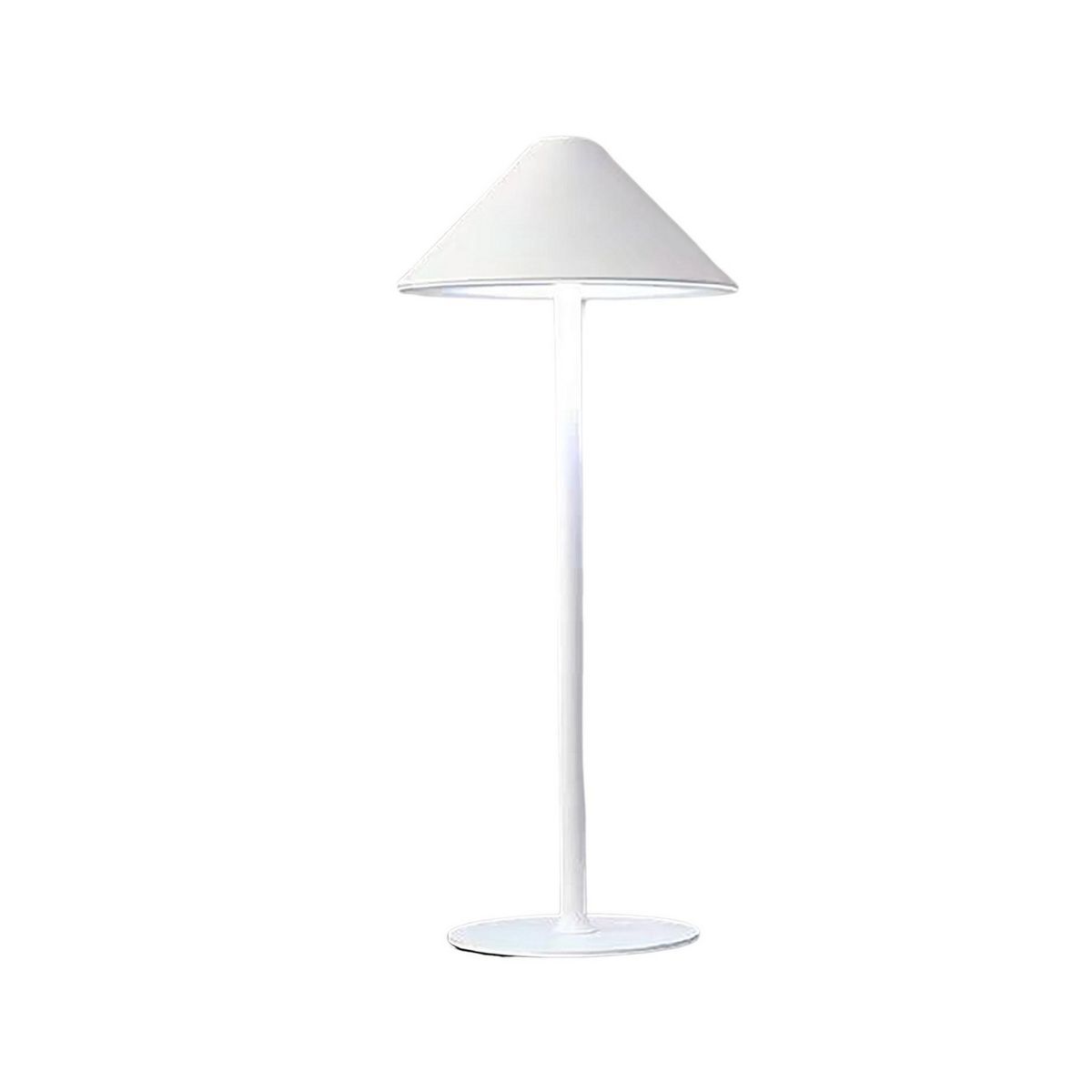 LEDZONE - Lámpara Escritorio Touch Blanco 14x28 cm