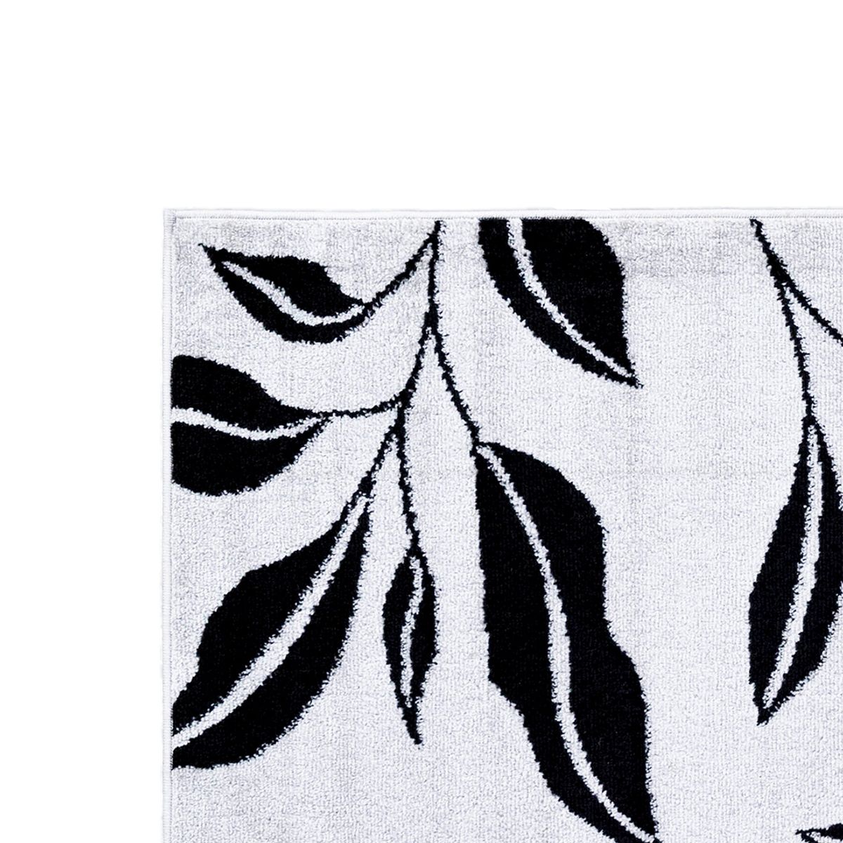 DORAL - Alfombra Broadway 150x200 cm Polipropileno Blanco /Azul