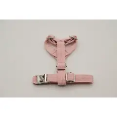PETIZOOS - Arnés tela cotelé talla M, color rosado