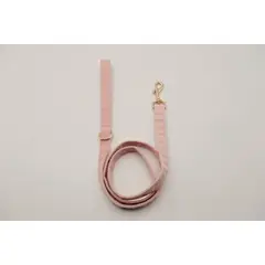 PETIZOOS - Correa tela terciopelo talla L, color rosado