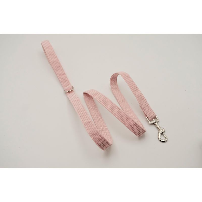 PETIZOOS - Correa tela cotelé talla S, color rosado