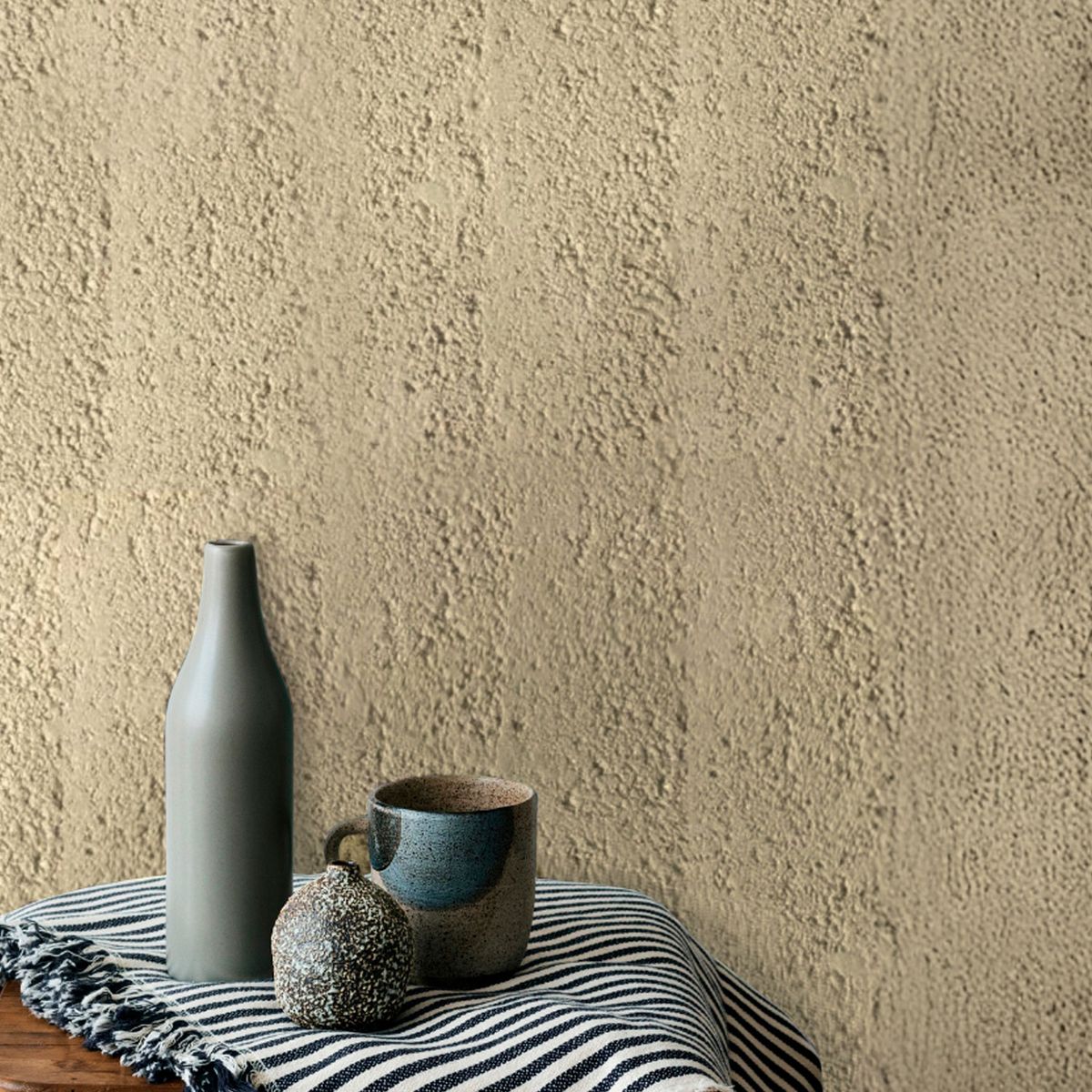 DIB - Lámina muro 120x60 cm Stoneflex Urban Waterproof crema caja 16 und 11,52 m2