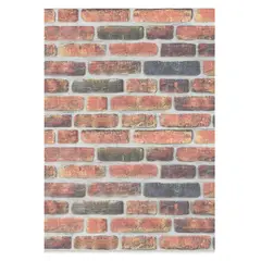 DIB - Panel Muro Wonderwalls 100x50 cm Rojo 6.5 m2 13 unidades