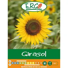 ERGO - Semilla Flor Girasol 3 gr Sachet