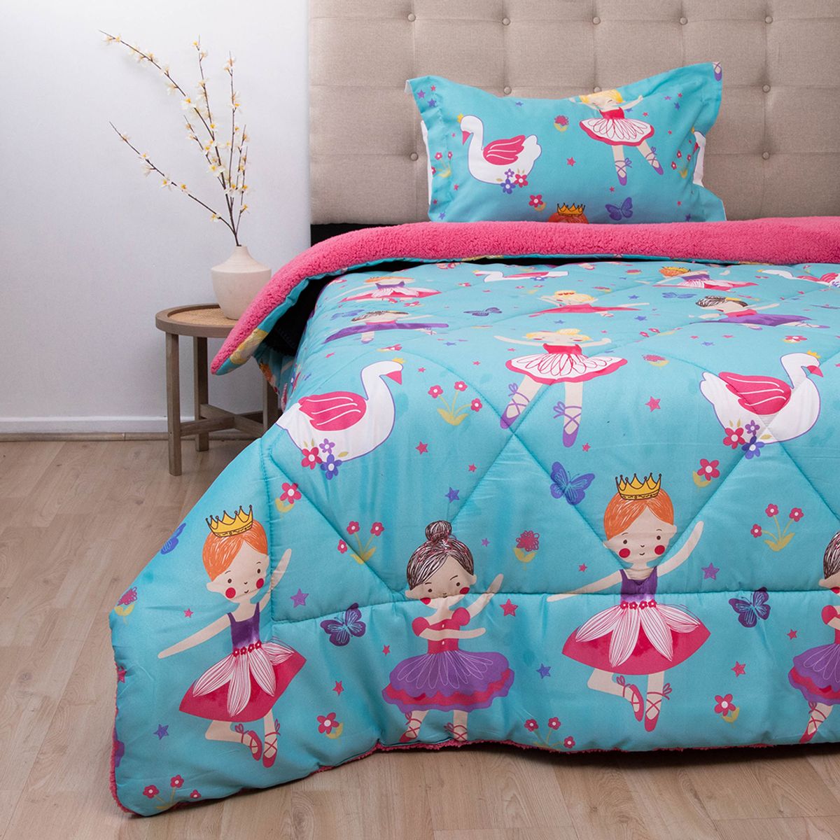 DORAL - Plumón Sherpa Kids Balones 1.5 plazas Senses Multicolor 