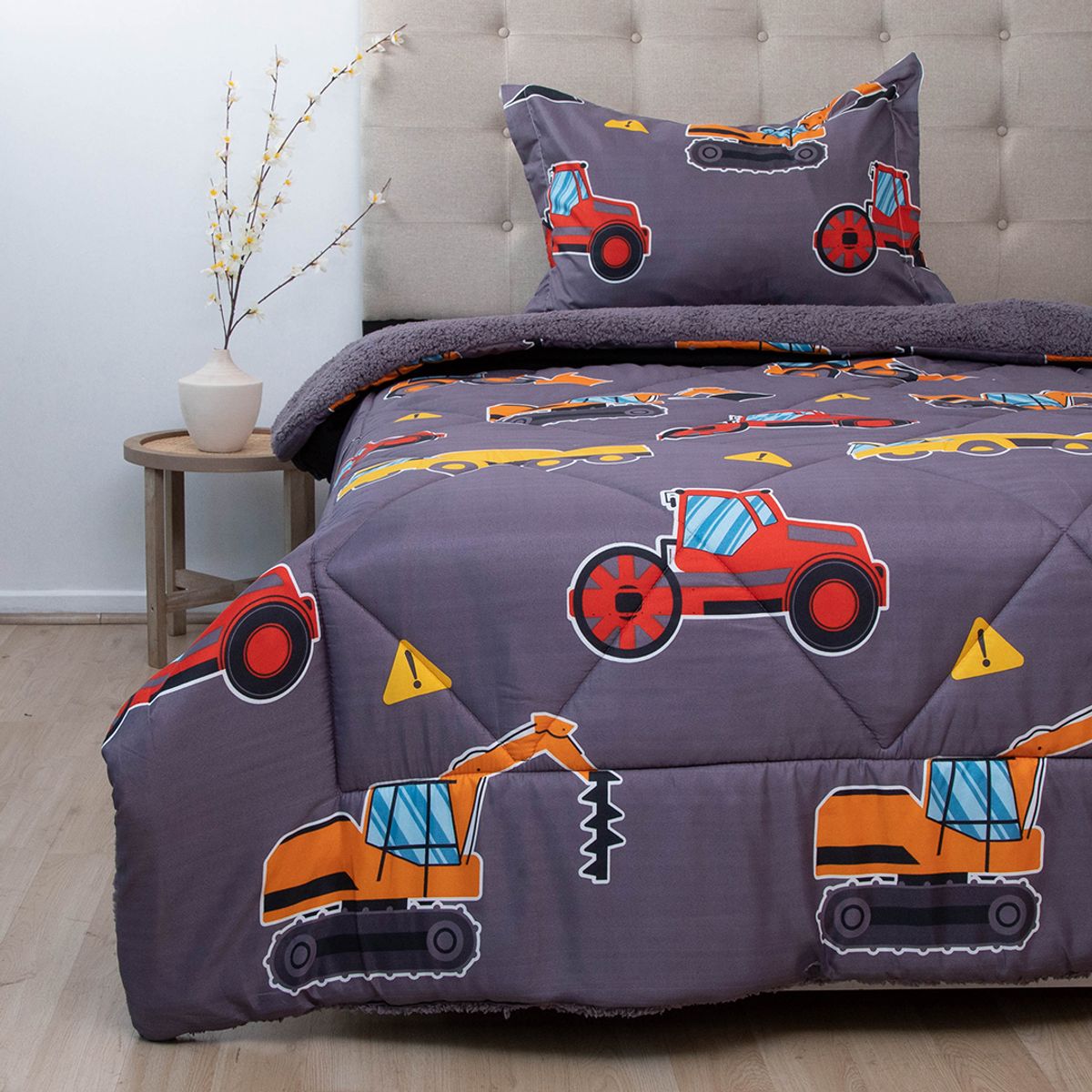 DORAL - Plumón Sherpa Kids Tractor 1.5 plazas Senses Multicolor 