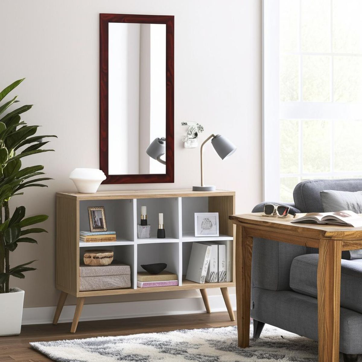 DORAL - Espejo Decorativo Forma Rectangular 55x120 cm Otro Pared