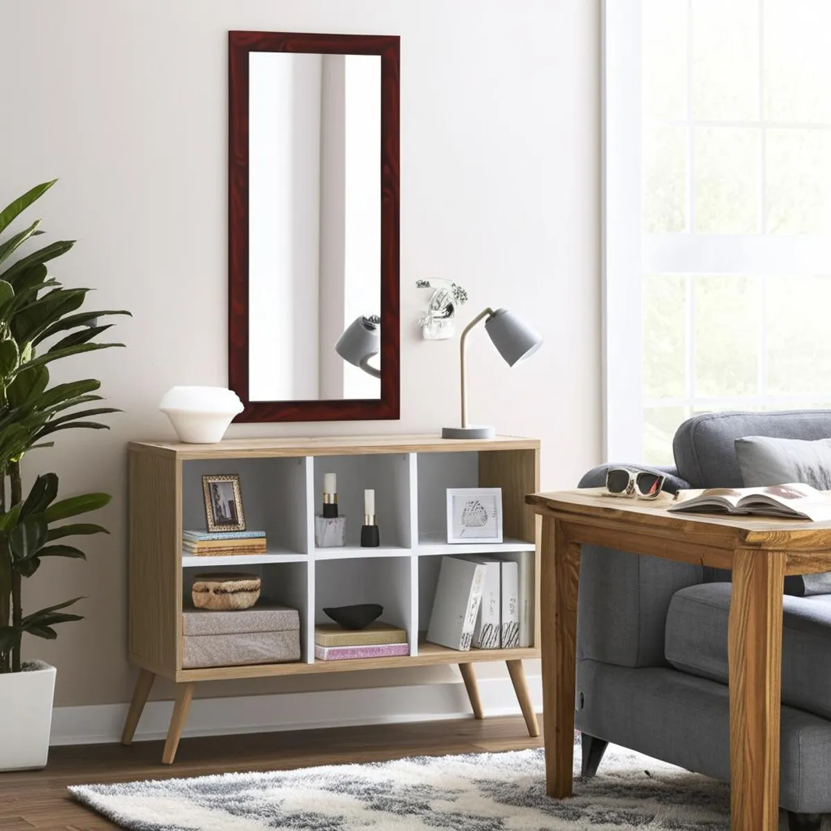 DORAL - Espejo Decorativo Forma Rectangular 55x120 cm Otro Pared