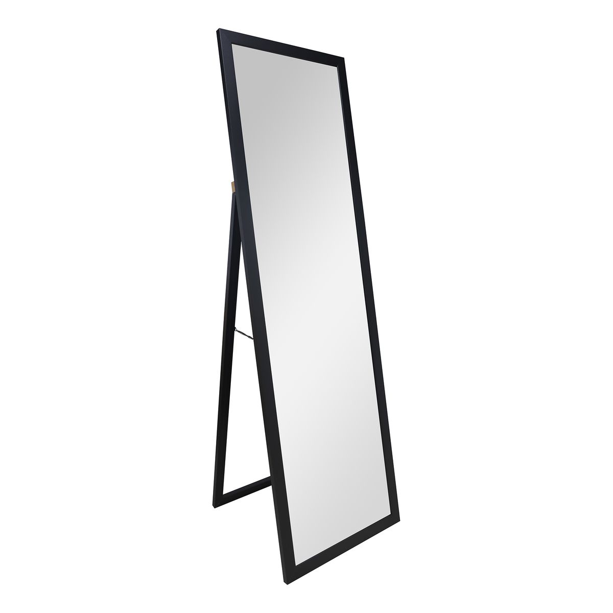 DORAL - Espejo Pedestal Decorativo Rectangular 46x156 cm Café