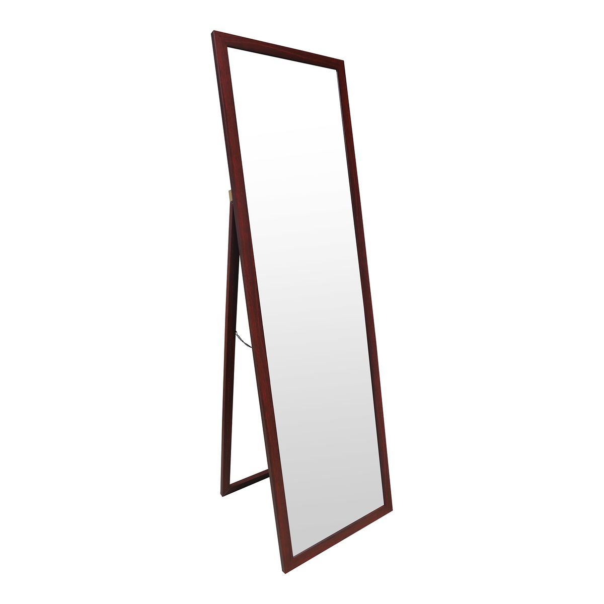 DORAL - Espejo Pedestal Decorativo Rectangular 46x156 cm Rojizo