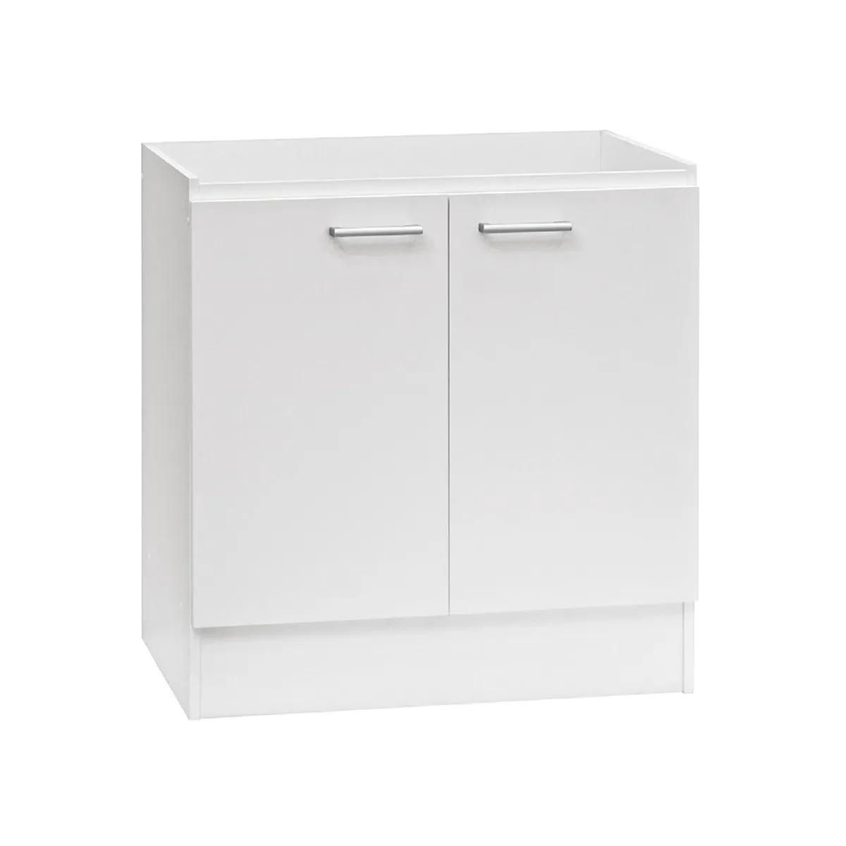 MOBIKIT - Mueble Base 80 con Repisa Blanco