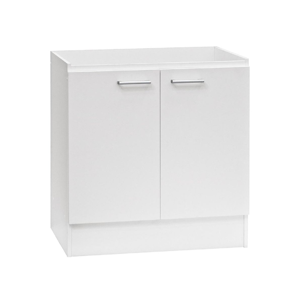 MOBIKIT - Mueble Base 80 con Repisa Blanco