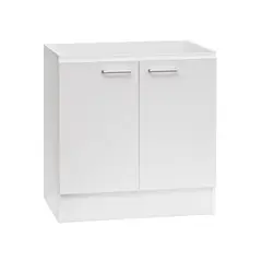 MOBIKIT - Mueble Base 80 con Repisa Blanco