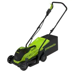 GREENWORKS - Cortacesped inalambrico 24V 13"+KIT