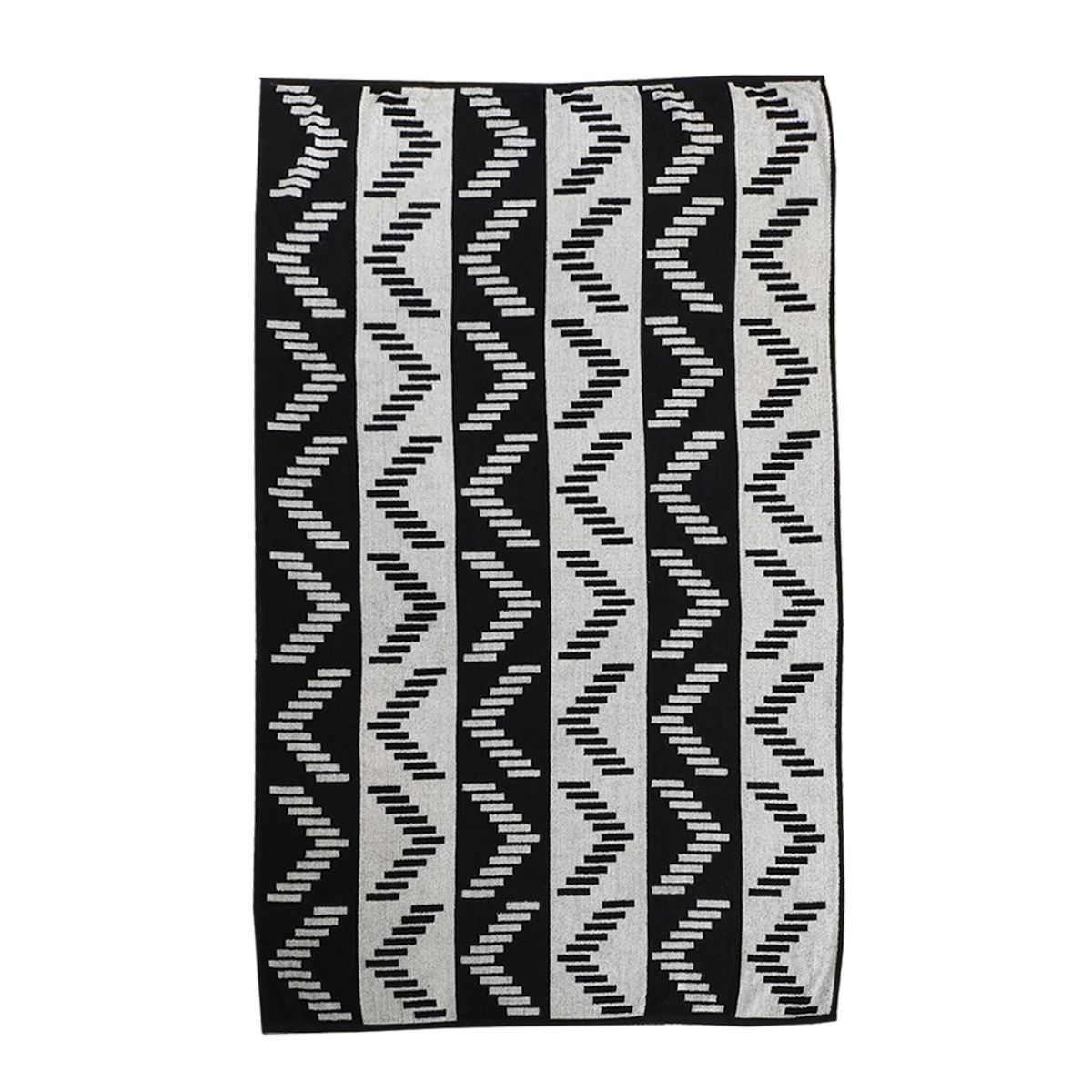 ILLUSIONS - Toalla Playa 800 gr Algodón 100x180 cm Blanco