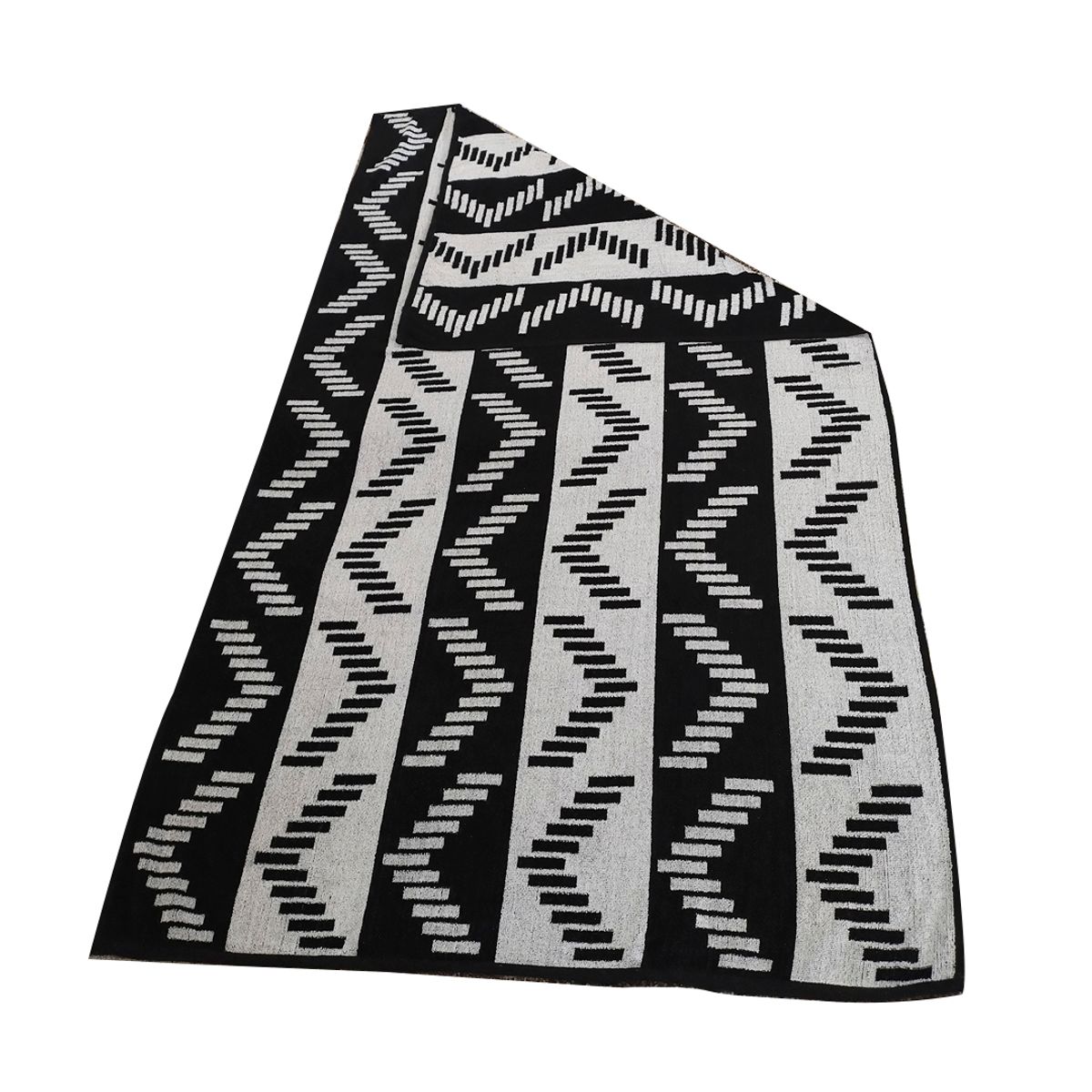 ILLUSIONS - Toalla Playa 800 gr Algodón 100x180 cm Blanco