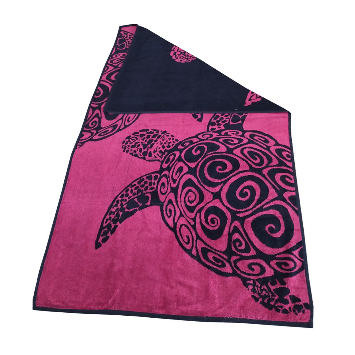 ILLUSIONS - Toalla Playa 700 gr Algodón 80x160 cm Rosado