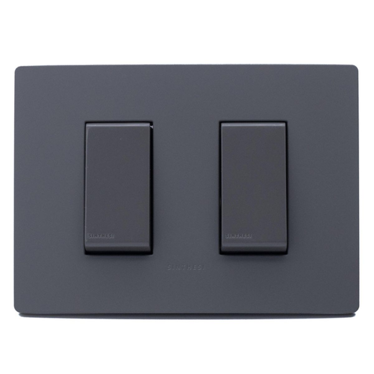 SINTHESI - Interruptor 9/12 1 m doble armado S32 grey mate-grey